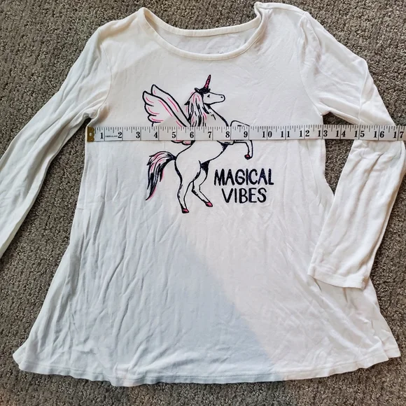 Girls Unicorn dress and shirt bundle, size 6 - Picture 7 of 14